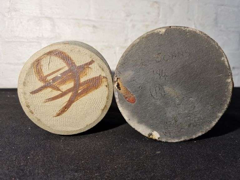 Two Tasmanian Signed Pottery or Ceramic Artworks Tullochs Auctions