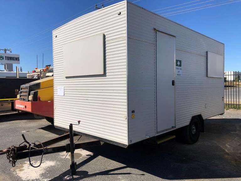 Mobile Crib Room Trailer TVAA Pty Ltd T/A Tomkins Valuers & Auctioneers