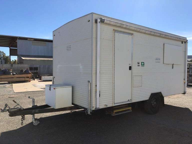 Mobile Crib Room Trailer TVAA Pty Ltd T/A Tomkins Valuers & Auctioneers