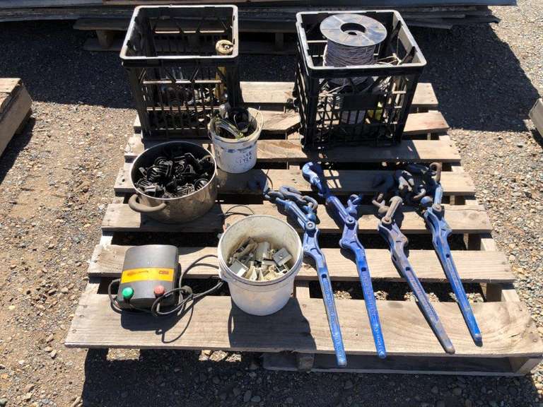 Qty Electric Fencing Equipment and Truck Chain Dogs TVAA Pty Ltd T/A