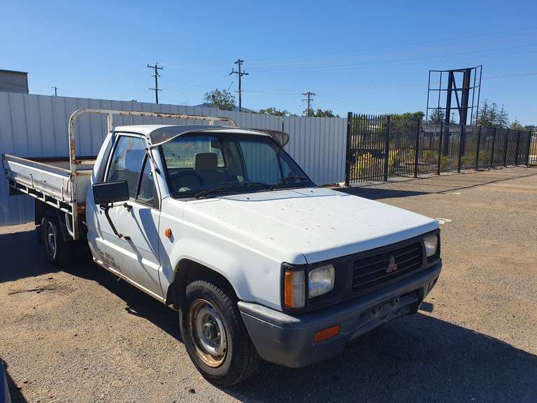 1992 Mitsubishi Triton MJ Tipping Utility TVAA Pty Ltd T/A Tomkins