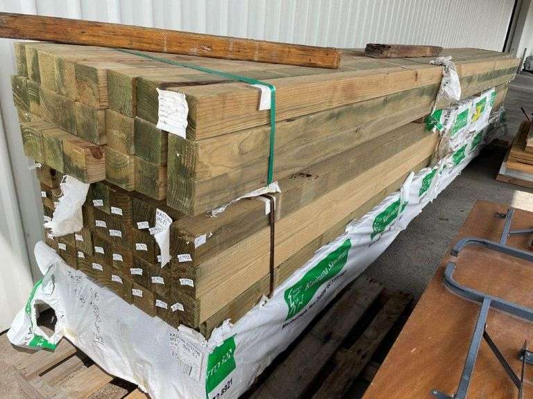 24 x 6m F7 Kaituna 90x90 Treated Post (top pictured pack) TVAA Pty