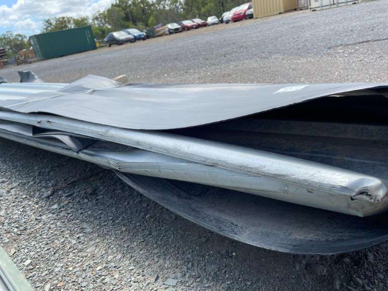 Damaged 13m Roofing Iron Sheets TVAA Pty Ltd T/A Tomkins Valuers