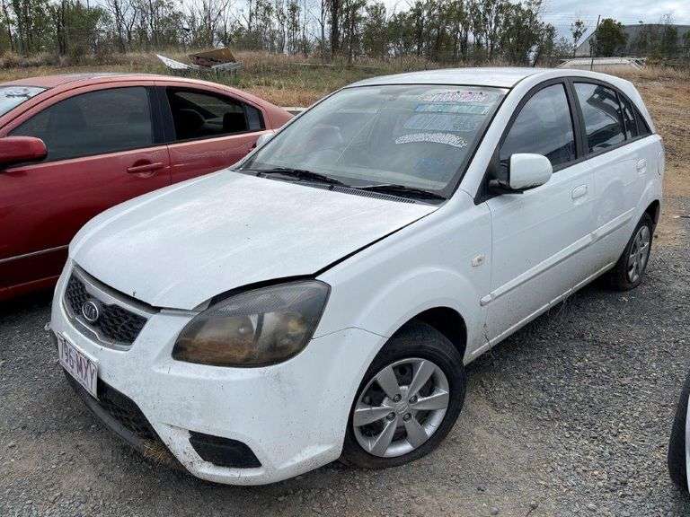 2010 Kia Rio JB Hatch Non Operational TVAA Pty Ltd T/A Tomkins