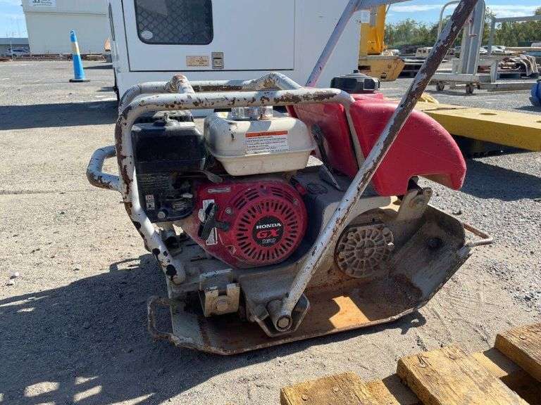 Wacker Packer Honda GX160 TVAA Pty Ltd T/A Tomkins Valuers & Auctioneers