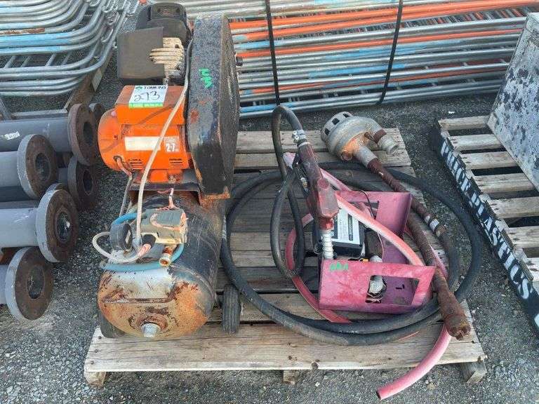 Pallet Inc. Air Compressor, Sludge Pump etc. TVAA Pty Ltd T/A Tomkins