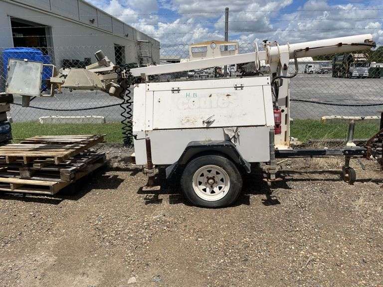 Mobile Light Tower (condition unknown) TVAA Pty Ltd T/A Tomkins