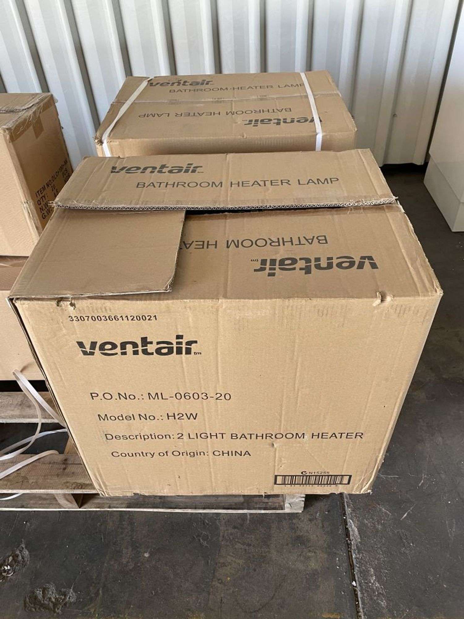 4x Ventair 3 in 1 Bathroom 2 Light Heater - TVAA Pty Ltd T/A Tomkins  Valuers u0026 Auctioneers