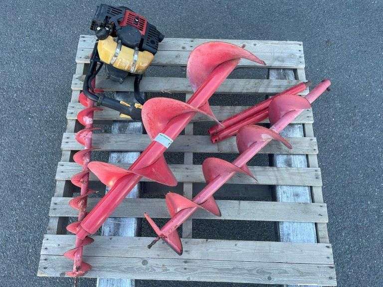 2 Stroke Hand Auger, Bits and Extension TVAA Pty Ltd T/A Tomkins