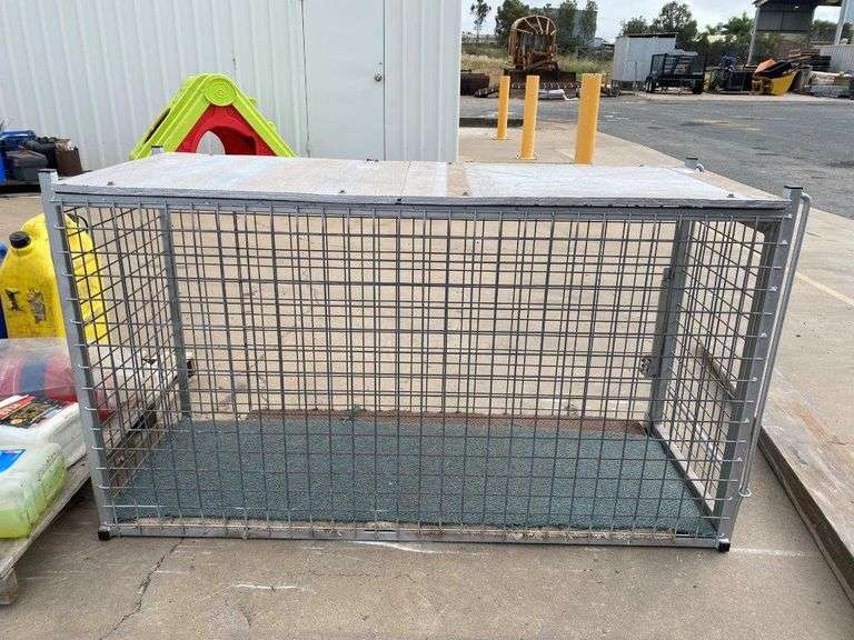 Ute Fitted Dog Cage TVAA Pty Ltd T/A Tomkins Valuers & Auctioneers