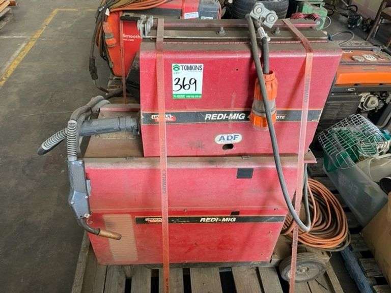 Lincoln RediMig Welder TVAA Pty Ltd T/A Tomkins Valuers & Auctioneers