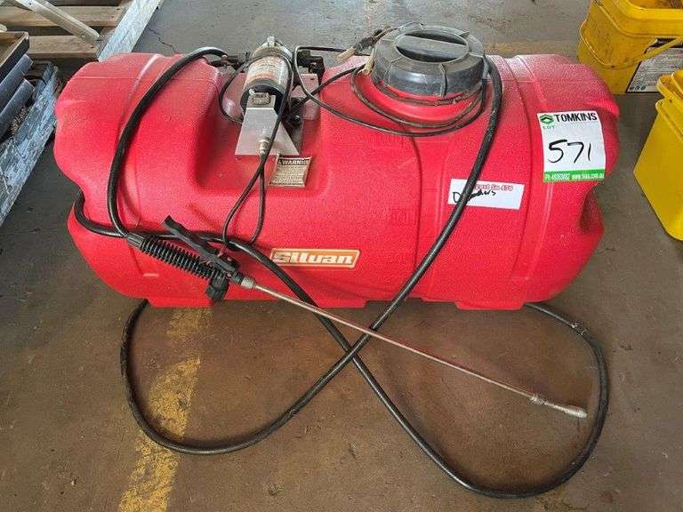 Silvan 12v Quad Spray Pack TVAA Pty Ltd T/A Tomkins Valuers & Auctioneers