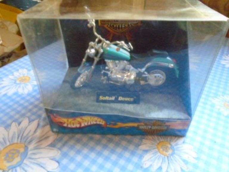 Hot Wheels Harley Davidson Softail Deuce Texas Online Auction House