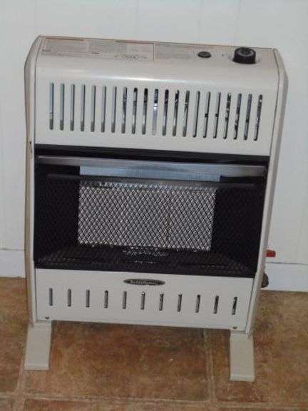Propane / Gas Heater w/ electric blower. Fan Model: PF06-YJLF-B. 19 ...