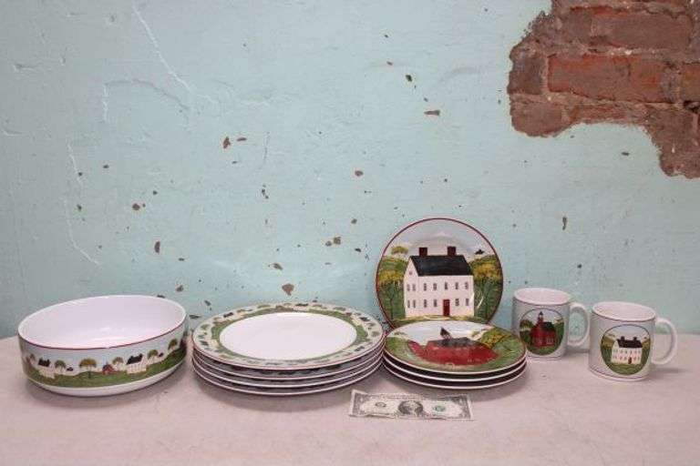 Country Life Dishes Designed Exclusively for Brandon House by Warren