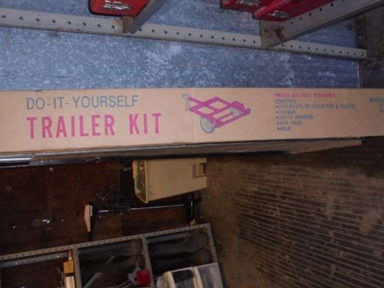 Do It Yourself Trailer Kit in the box. - Texas Online Auction House