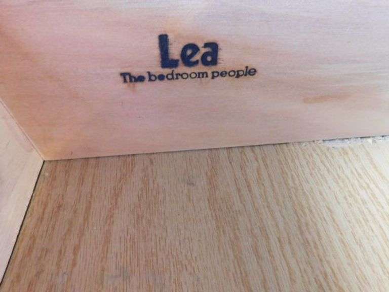 NICE BOLD Solid Wood Night Stand by Lea "The Bedroom People" VERY Large