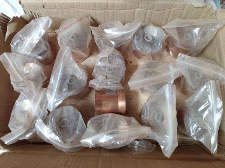 Huge box of ULINE roll staples staples cardboard packages/boxes and