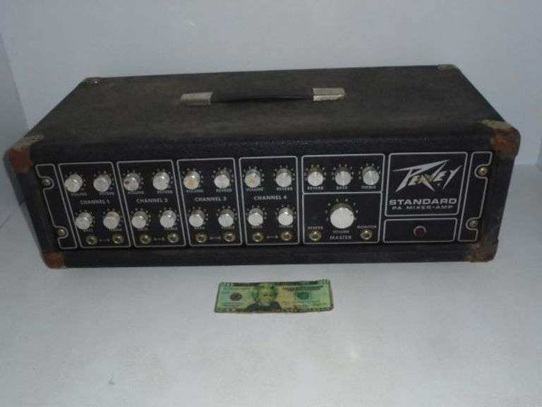 Vintage PEAVEY PA MIXER AMP. Not tested, may be parts or repair, may