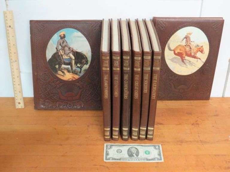 Eight Hardcover TimeLife "The Old West" Books as shown Texas Online
