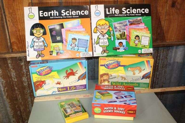 Lot of 6 science and literacy learning materials and box curriculum - 2 ...