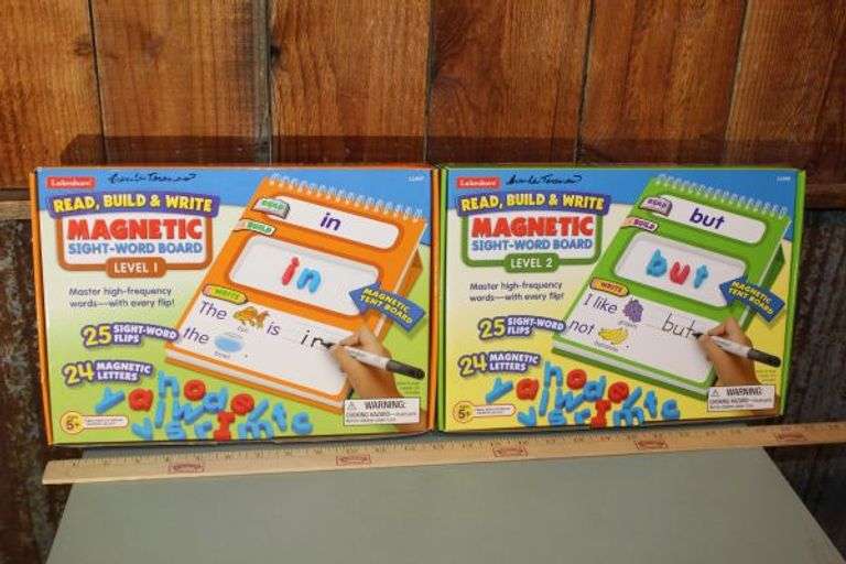 Lot of 2 sets Lakeshore Learning curriculum Read, Build & Write