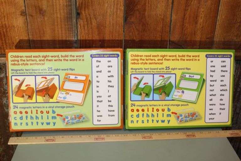 Lot of 2 sets Lakeshore Learning curriculum Read, Build & Write