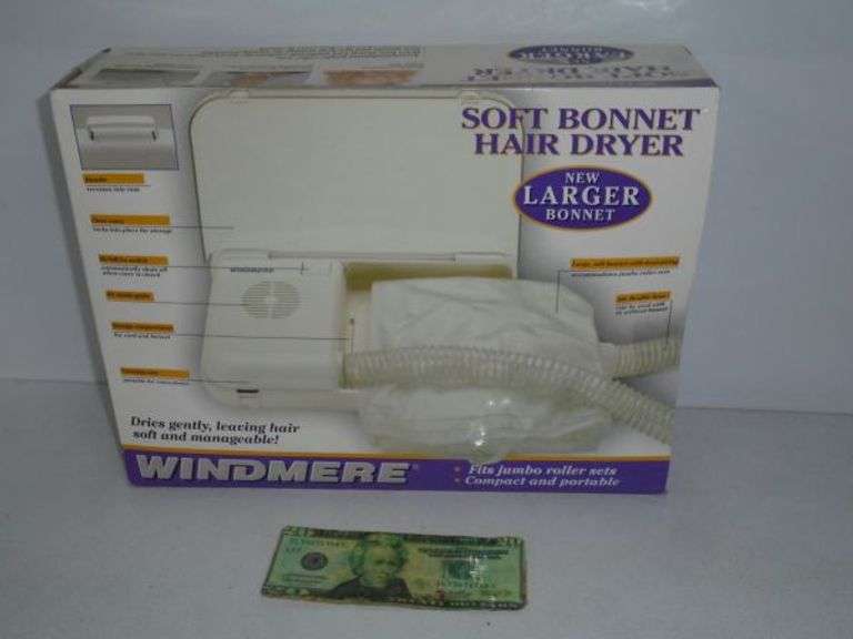 WINDMERE Soft Hair Dryer in original package. Texas Online
