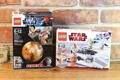 LEGO Star Wars Kits  -  Sebulba's Pod Racer and Rebel Trooper -  Lot of 2  (5D)