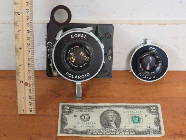 Obturateur Polaroid Avec Objectif Tominon 75mm F/4,5 – Rodenstock – Occasion
