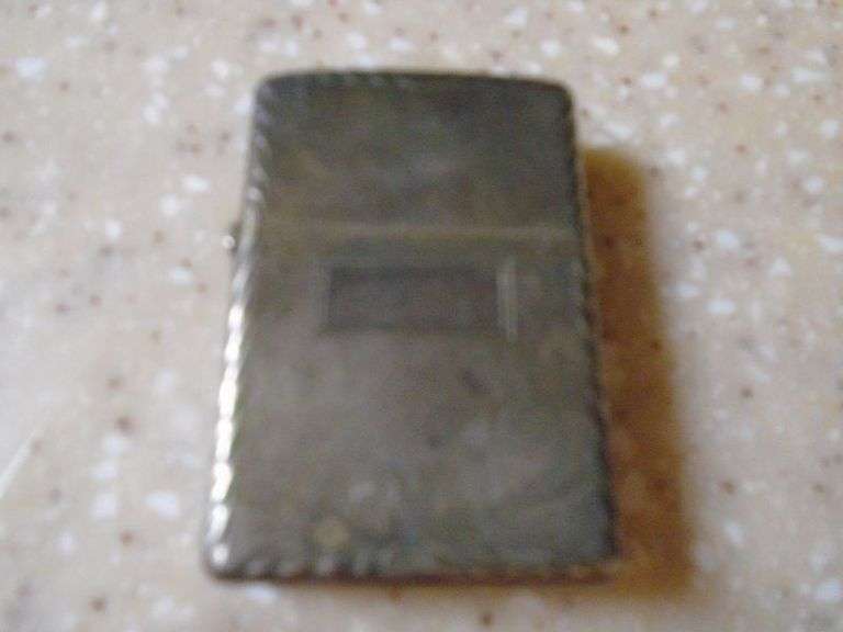 Vintage Sterling Zippo Lighter, rare, extra pic, (L) Texas Online