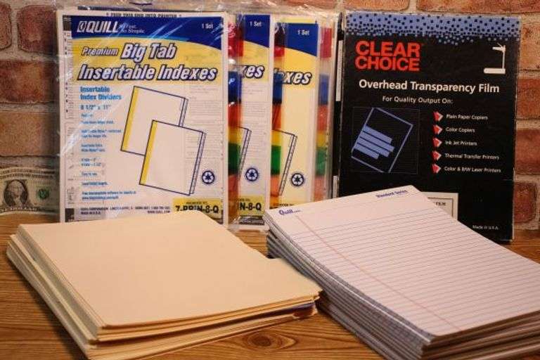 Big Batch of Office Supplies (7D) Texas Online Auction House