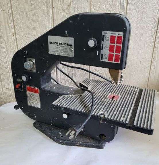 Variable Speed Bench Bandsaw. ~ cash only ~. (4E) - Texas Online ...