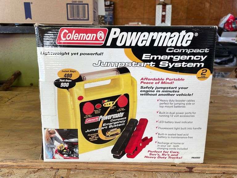 Coleman Powermate Emergency Jumpstart System United Edge Real Estate