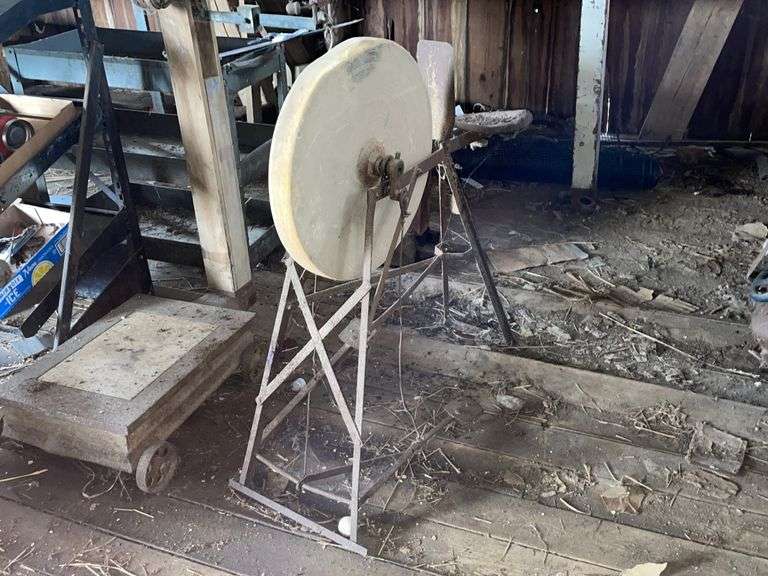 Manual Grinding Wheel United Edge Real Estate & Auction