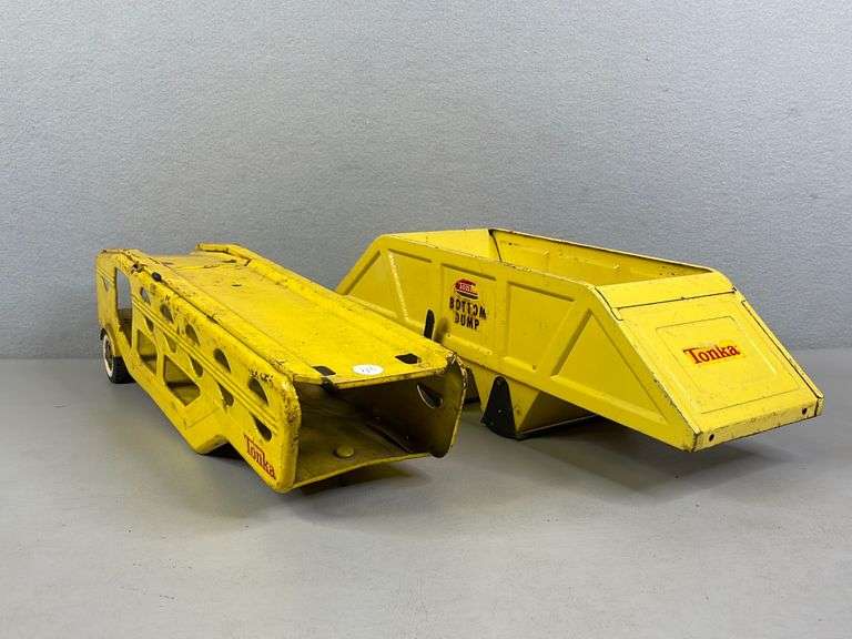 Big Deps Adesivi Tonka Mighty Bottom Dump - Vinile, Peel And Stick, Per Camion Giocattolo, Scivoli Acqua, Decorazioni Decalcomanie Auto Tonka - Foto 6