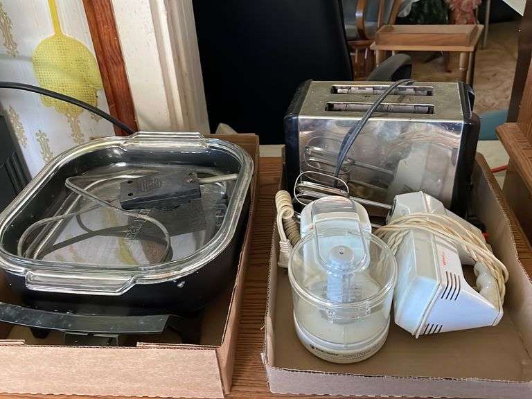 West Bend Cooker, Food Processor, Blender & Toaster United Edge Real