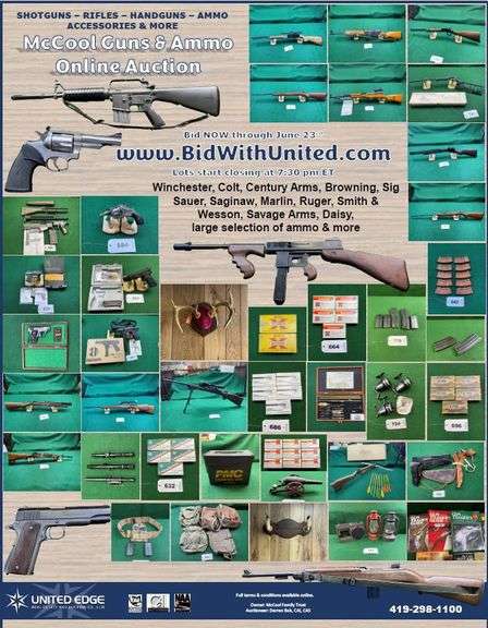 McCool Guns & Ammo Online Auction