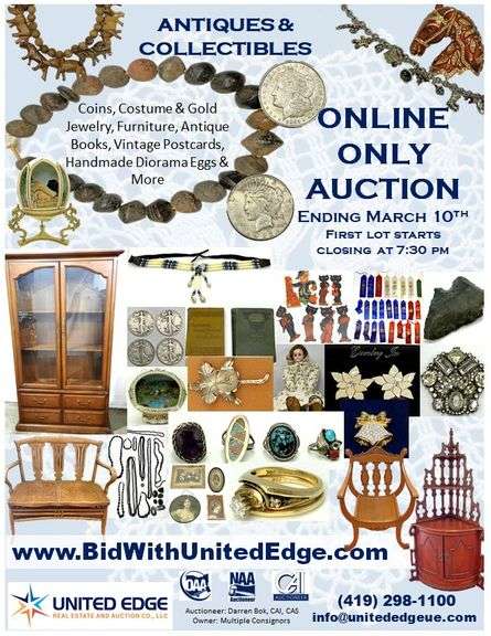 Antiques & Collectibles Online Only Auction