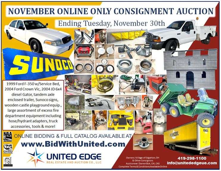 November Consignment Auction