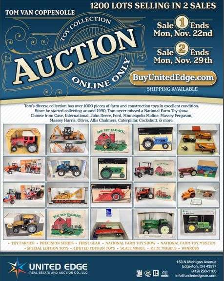 Sale #1 Tom Van Coppenolle Online Toy Auction