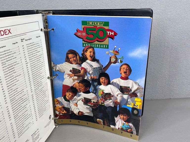1995 Ertl Toy Catalogs, 50th Anniversary United Edge Real Estate