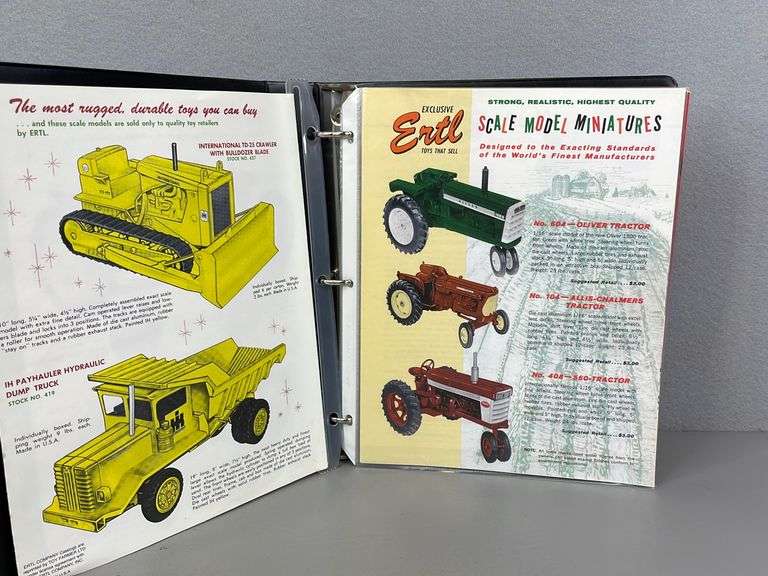 Ertl Scale Models Catalogs, 60s70s United Edge Real Estate & Auction
