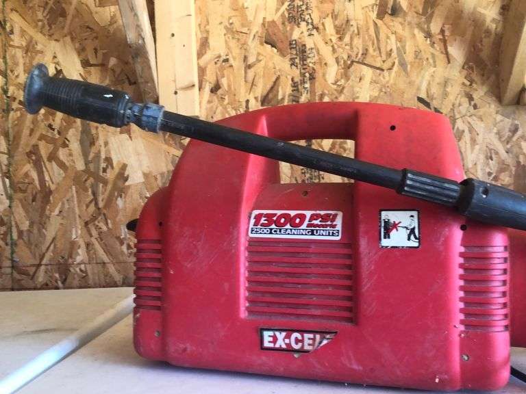 ExCell 1300 PSI Power Washer United Edge Real Estate & Auction