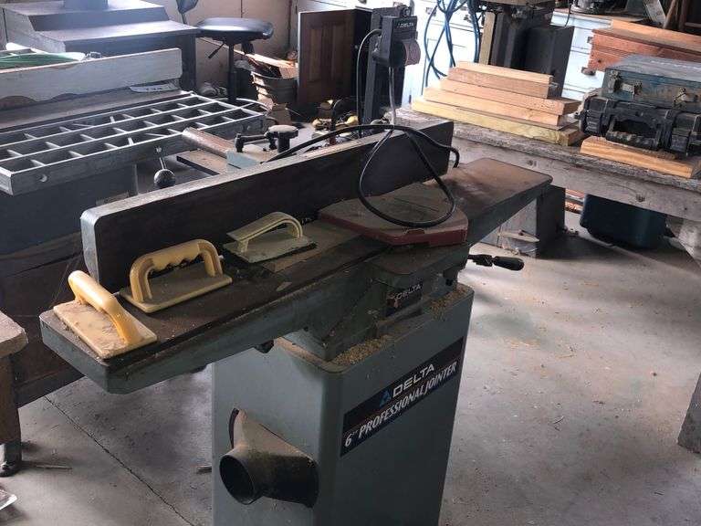 Delta 6” Professional Jointer United Edge Real Estate & Auction