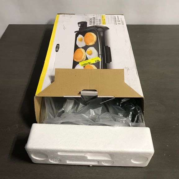 Bella - 10” x 16” Nonstick Griddle - Black