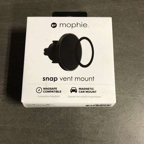 Mophie Snap vent mount - Magnetic car mount compatible with any smartphone