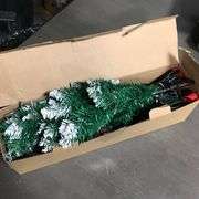 TAILERRI 2 Pack Solar Christmas Tree Pathway Lights Outdoor Decorations Waterproof