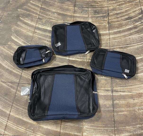 4 Set Compression Packing Cubes Travel Accessories Expandable Packing Organizers