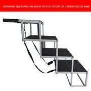 Dog Ramp for Car Extra Wide Dog Stairs for Large Dogs